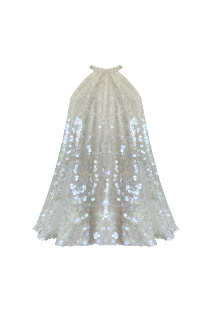 SYLVIA GLAM SEQUINED MINI DRESS - CULT MIA