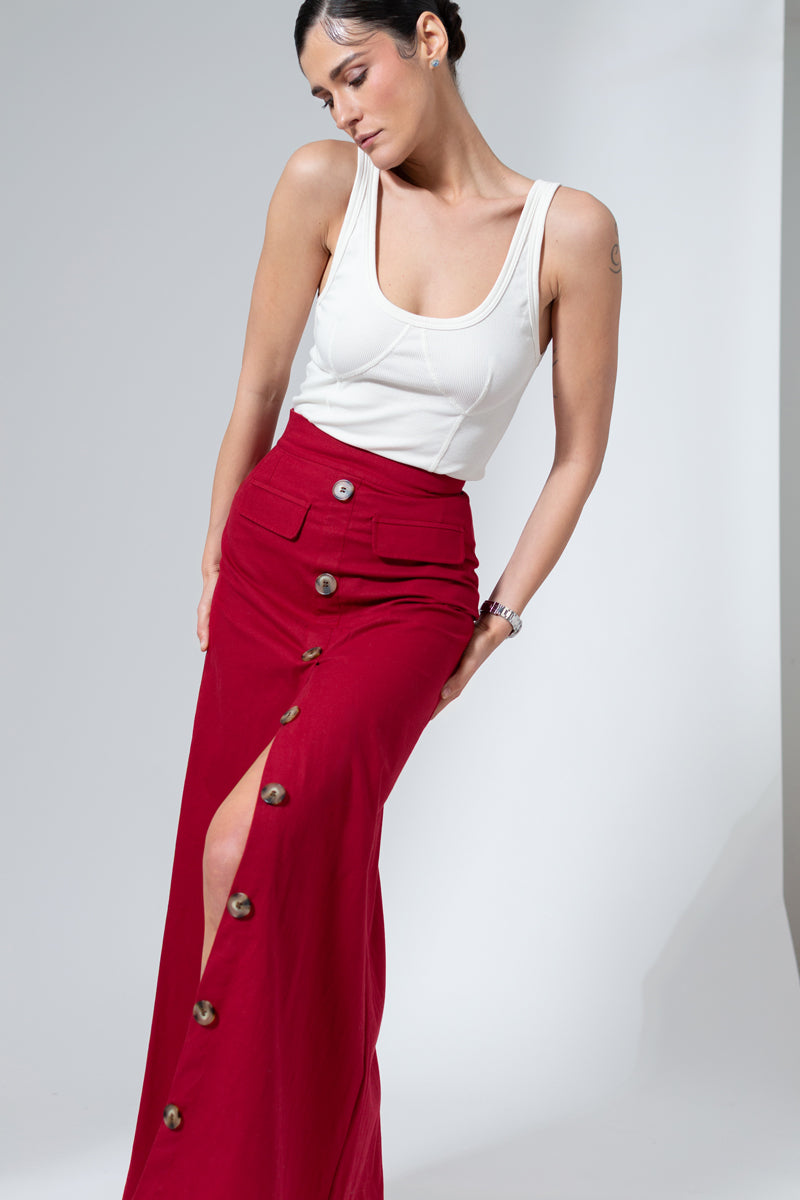 THE SCARLETT SKIRT