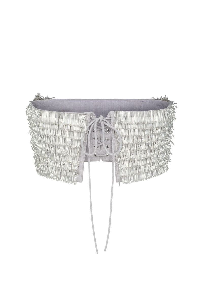 SILVER TONYY MAISON CROP TOP | TONYY | CULT MIA