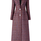 Purple single-breasted Tracy Studio jacket with two buttons, tailored fit, and stylish design.