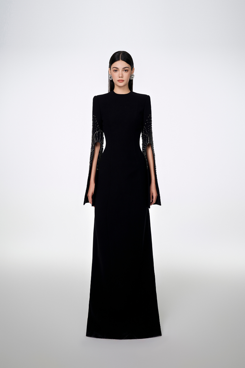 SLIT-SLEEVE BODYCON DRESS | Tracy Studio | CULT MIA