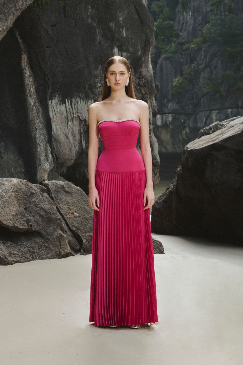 Tracy Studio Spaghetti Strap Pleated Maxi Dress | Cult Mia Tracy Studio Spaghetti Strap Pleated Maxi Dress | Cult Mia