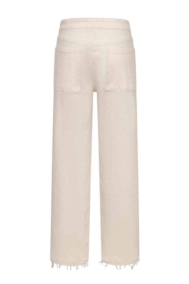 CREAM MIKEY STRAIGHT LEG JEANS | NTK | CULT MIA