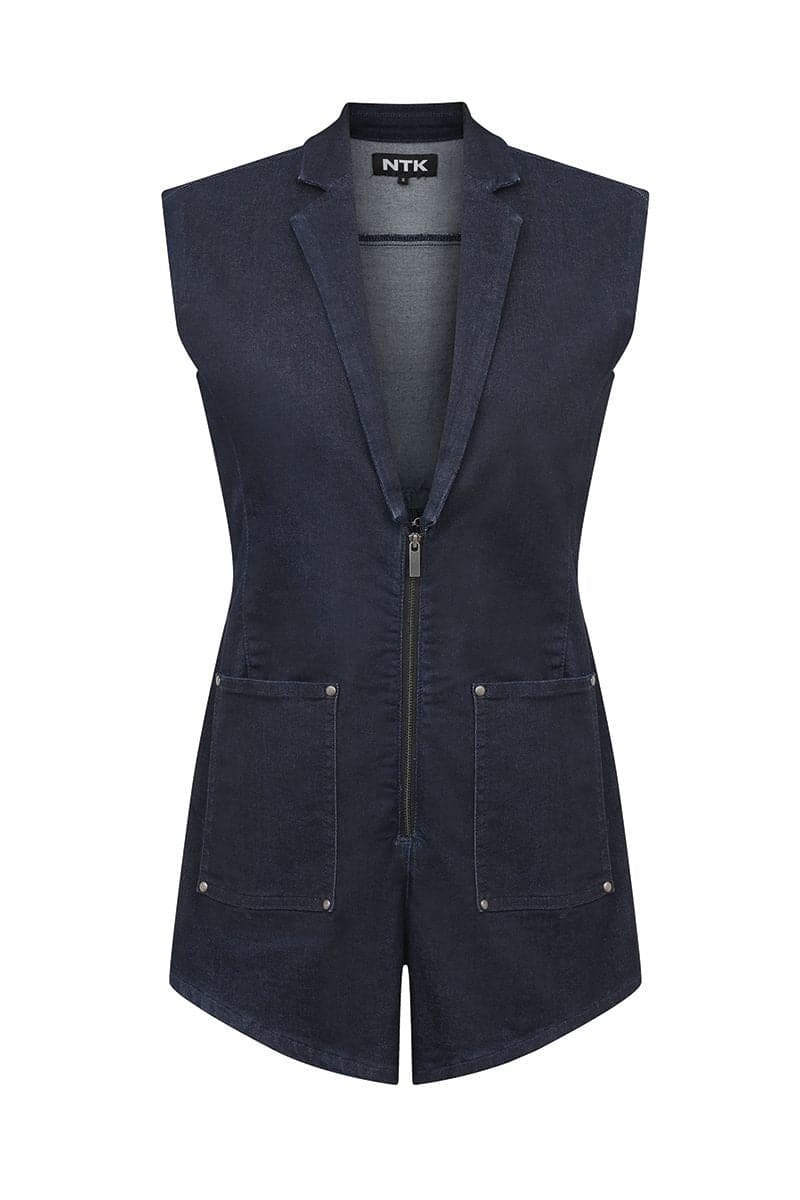 ISABELLE PARK PL DENIM ROMPER | NTK | CULT MIA