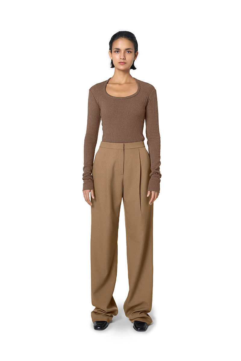 PANTALON TONI CHAMBRE CAMEL