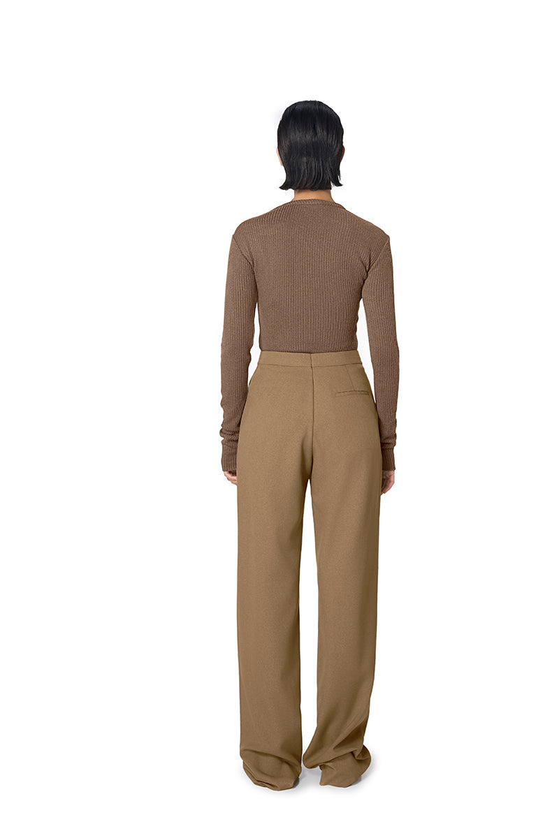 TONI TROUSERS IN CAMEL - CULT MIA