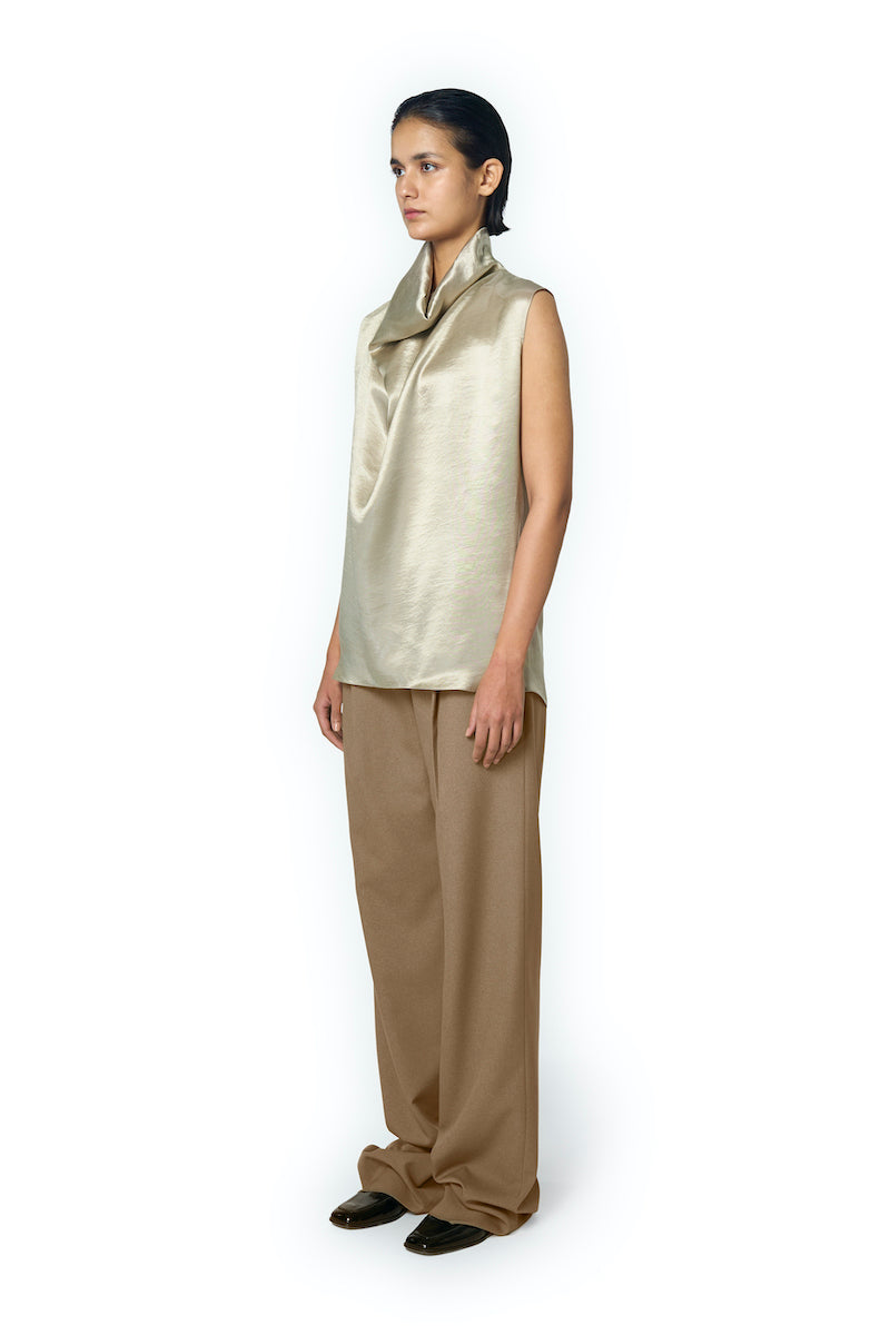 MARIE TOP IN CHAMPAGNE - CULT MIA