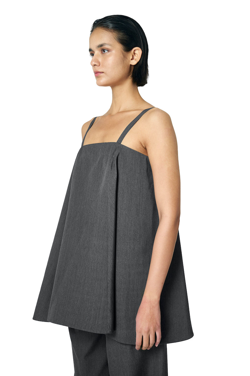 OLIVER TOP IN GRAY - CULT MIA