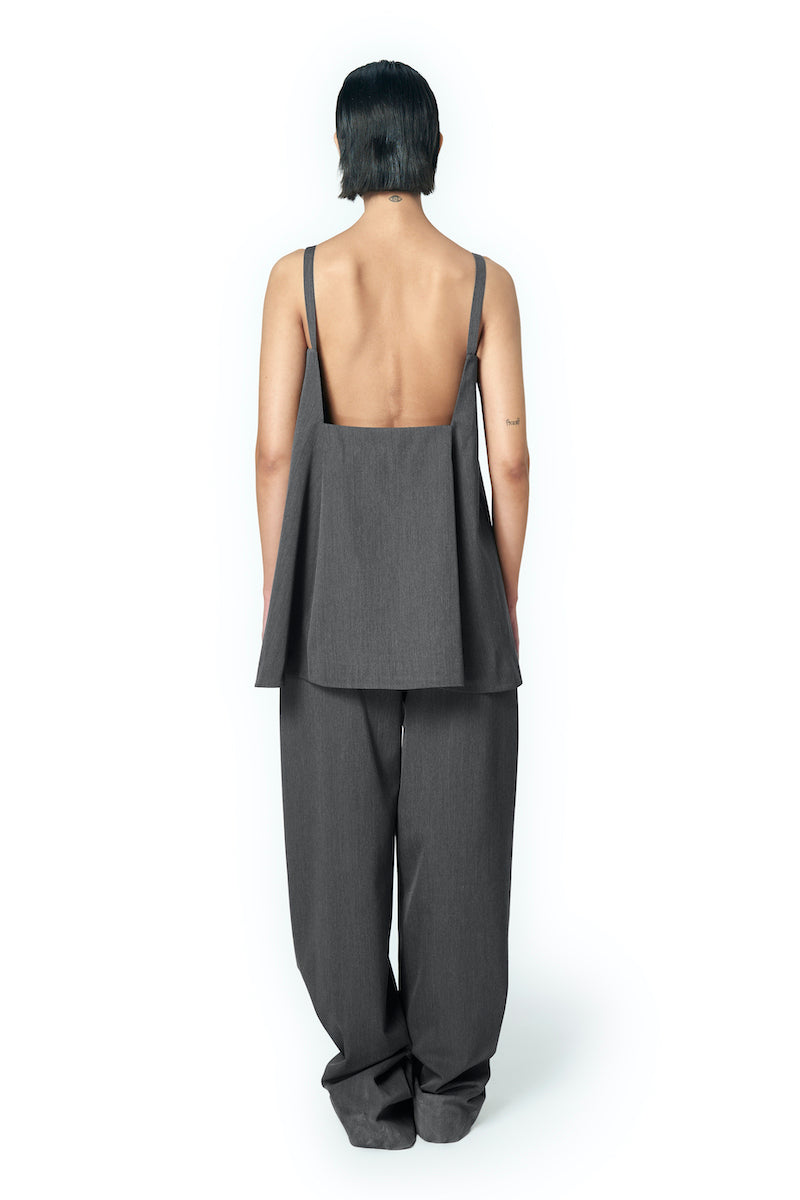 OLIVER TOP IN GRAY - CULT MIA