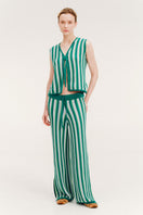 Vorn Design ZUMARI SET IN SERENITY co-ord set featuring a matching top and pants in soft, calming fabric.