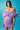 KAIA LILAC RUCHED MINI DRESS WITH FEATHER-DETAILS | Nana Gotti | CULT MIA