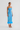 BLUE SEQUINED MIDI DRESS WITH FEATHERS | F.ILKK | CULT MIA