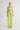 LIME GREEN RHINESTONE CUTOUT PANTS | F.ILKK | CULT MIA