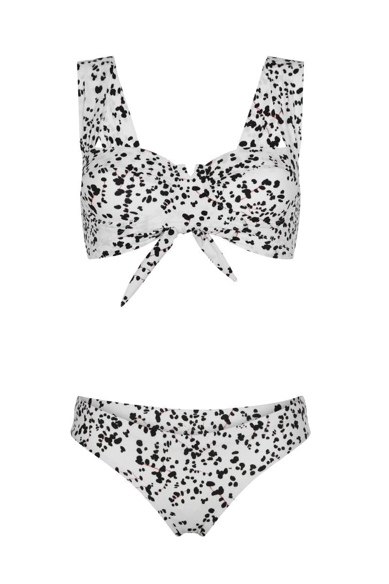 BLACK & WHITE POLKADOT BIKINI | Aguaclara | CULT MIA