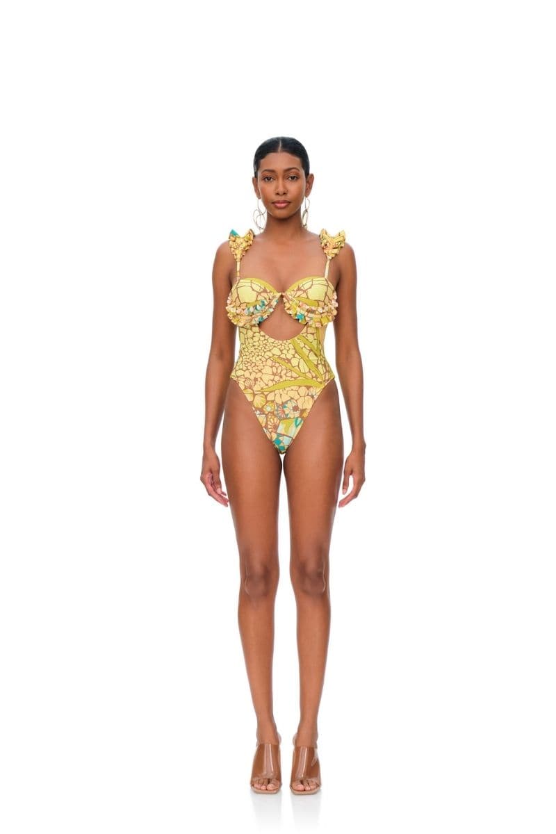KUJI ILIA PRINT SWIMSUIT | Andrea Iyamah | CULT MIA