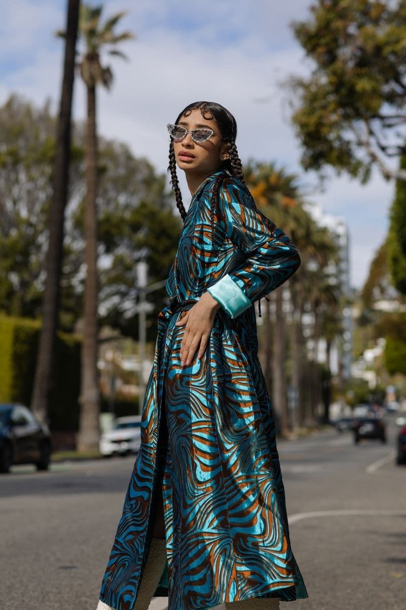 MARILYN MINT COAT | Andreeva | CULT MIA