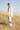 CRUMPLE-SLEEVE LONG WHITE BLAZER | Blikvanger | CULT MIA