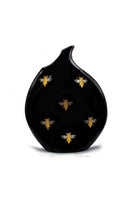 Casacarta bee teardrop ceramic vase for home décor, featuring a smooth, glazed finish and elegant teardrop shape.