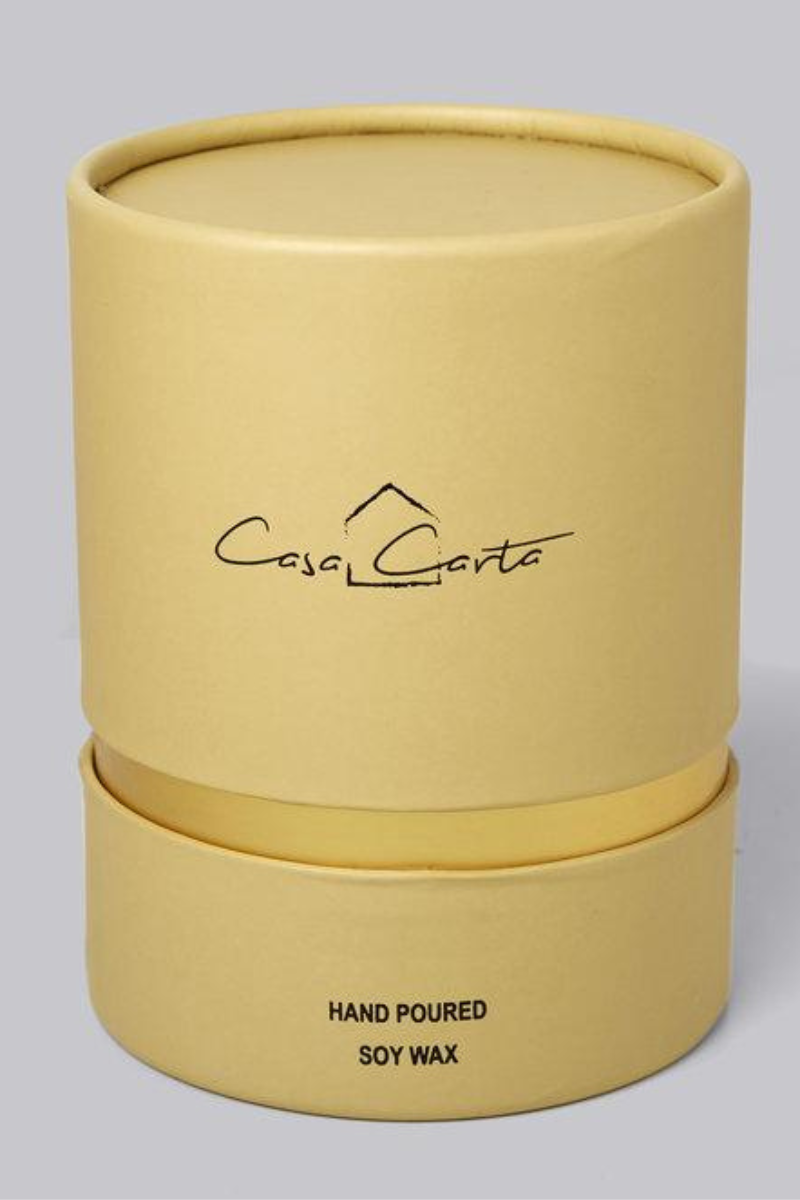 Large oversized evil eye candle by Casacarta, featuring a vibrant design perfect for home decor.