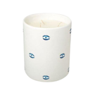 Oversized evil eye candle by Casacarta, featuring a decorative blue and white evil eye design for home decor.