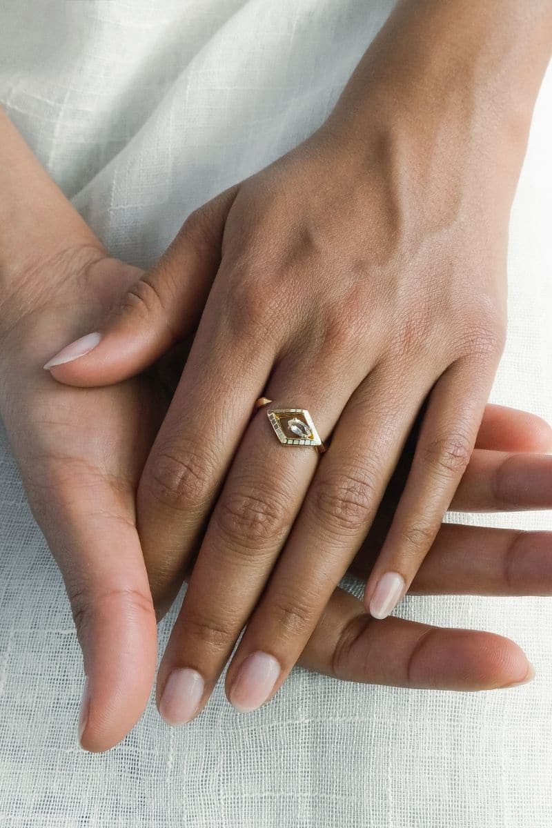 COBA YELLOW GOLD RING | EDXÚ | CULT MIA