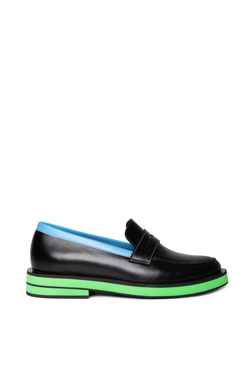 BLAIR LEATHER LOAFERS | Gvasalia | CULT MIA