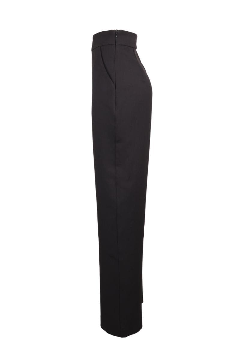 BLACK CREPE PANTS | Joanna Andraos | CULT MIA