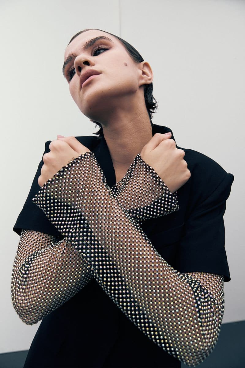 BLACK DIAMOND BLAZER | Joanna Andraos | CULT MIA