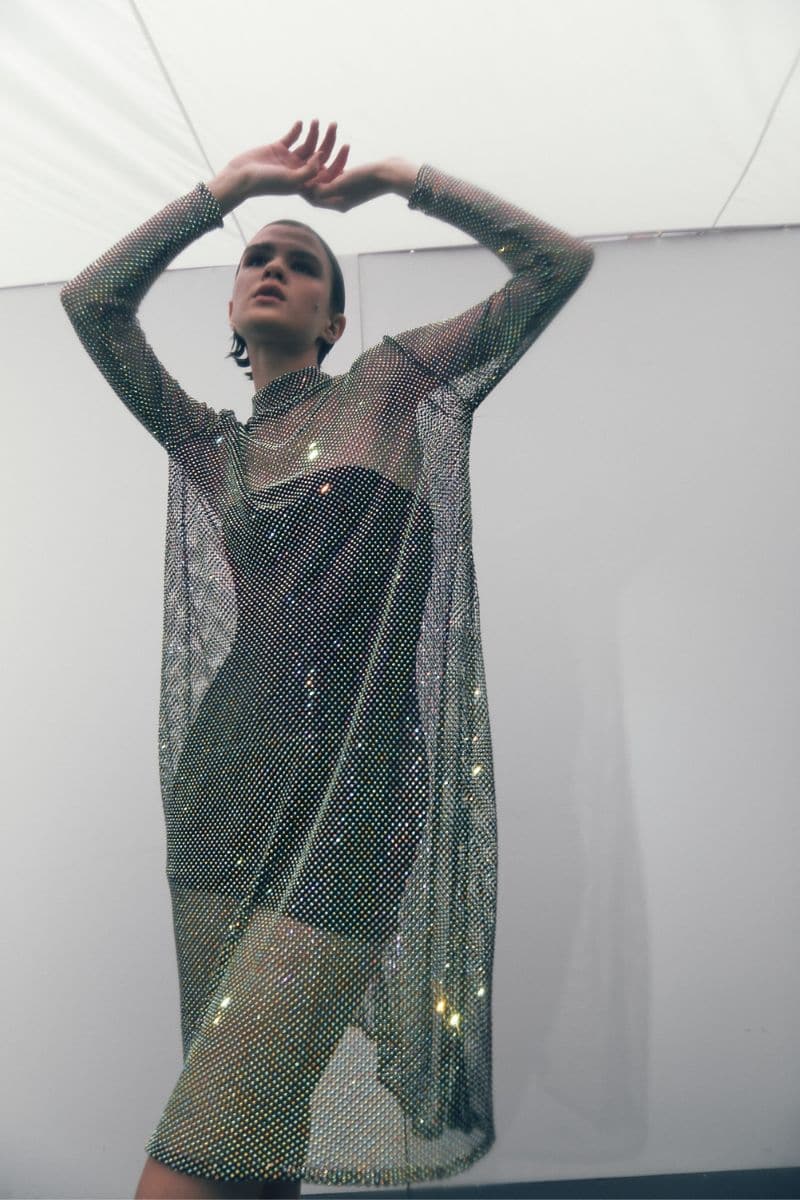 BLACK DIAMOND MIDI DRESS | Joanna Andraos | CULT MIA