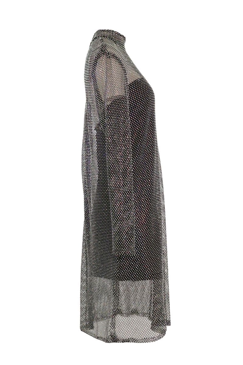 BLACK DIAMOND MIDI DRESS | Joanna Andraos | CULT MIA