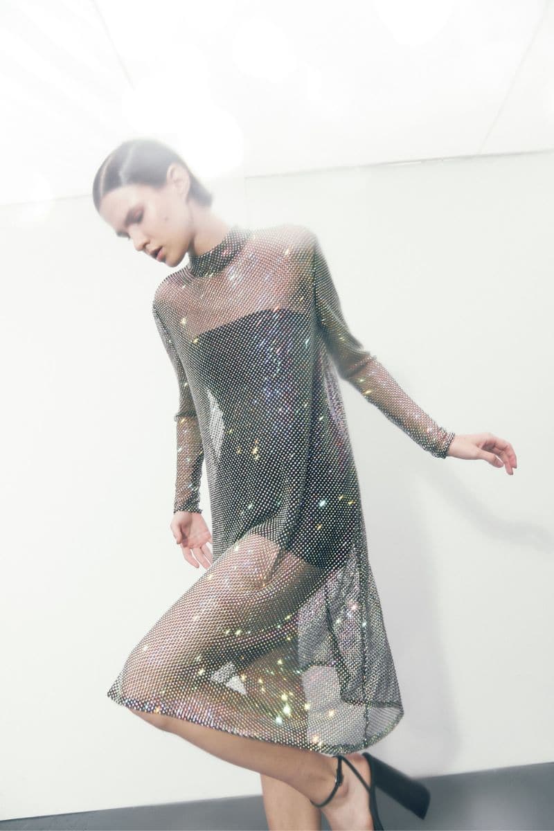 BLACK DIAMOND MIDI DRESS | Joanna Andraos | CULT MIA