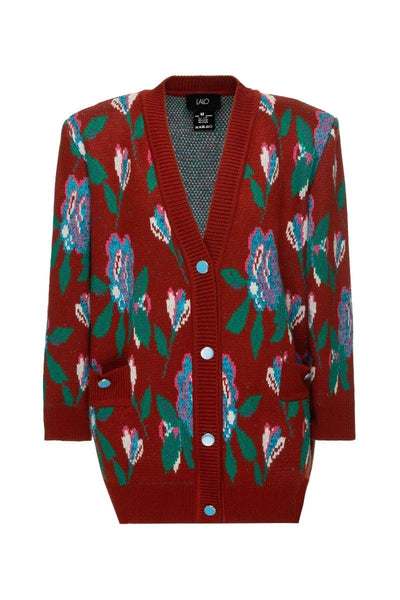 lalo-red-floral-detail-wool-