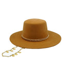 Modern Monarchie Camile brown Cordobes felt hat with a wide brim and traditional design, stylish headwear for fashionable occasions.