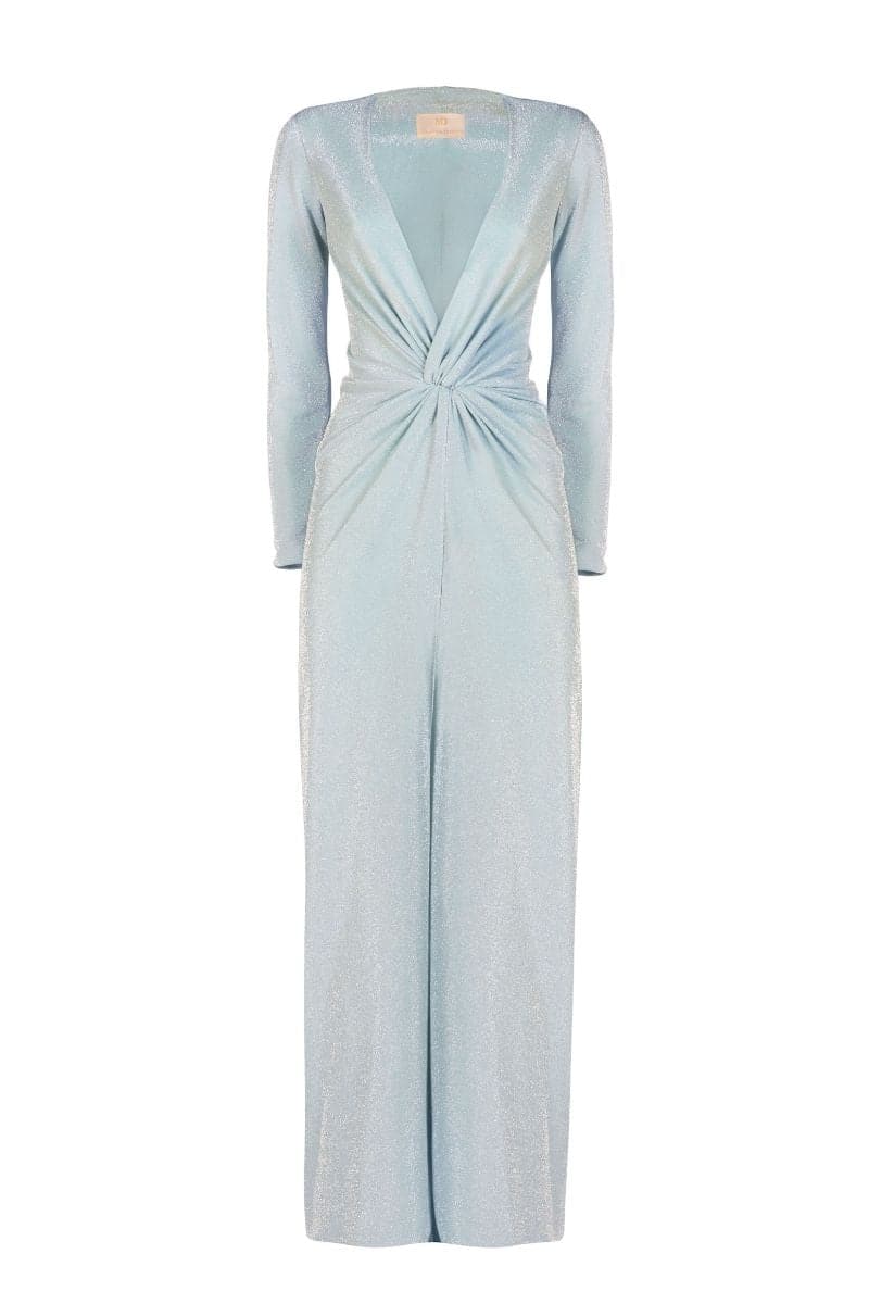 CLAIRE DRAPED EVENING MAXI DRESS | Monika Dimova | CULT MIA