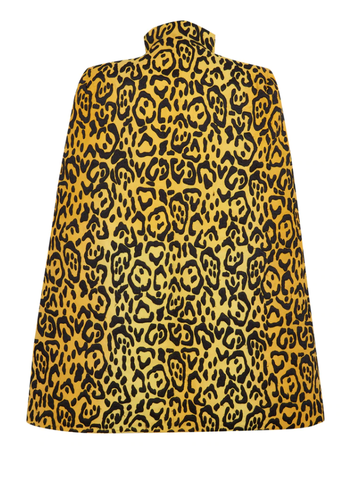 BIANCA LEOPARD-PRINT CAPE | Nadya Shah | CULT MIA