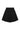 BLACK WIDE-LEG LINEN SHORTS | Nocturne | CULT MIA