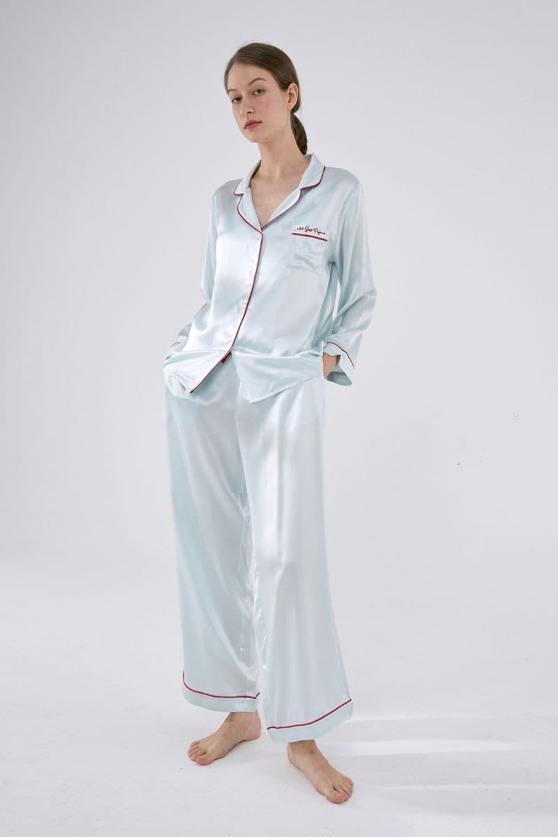 A MIDSUMMER AFTERNOON NOON LONG PAJAMA SET | Not Just Pajama | CULT MIA