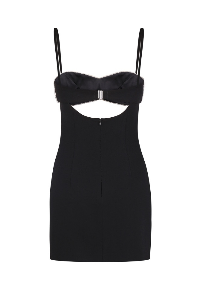 steinway mini dress black LIONESS Steinway Mini Dress in Black