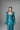 BLUE SUNNY RUFFLE CORSET MIDI DRESS | Psychedelic Overdose | CULT MIA