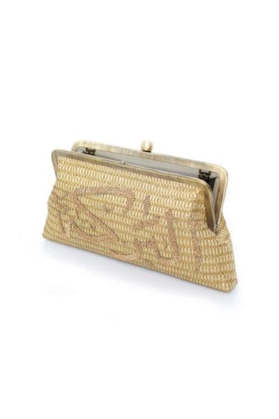 AL BARAKA GOLD CLUTCH | Sarah's Bag | CULT MIA