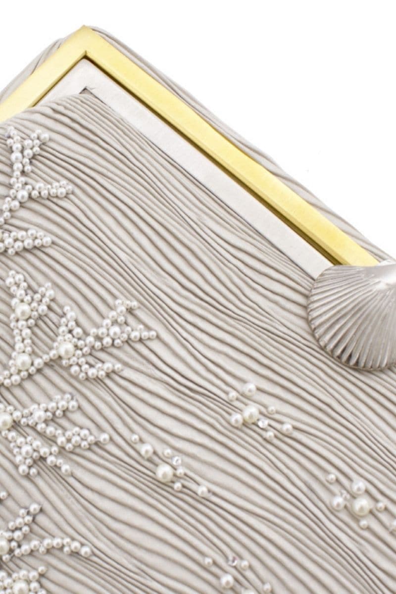 CORAL WAVES GRACE CLUTCH | Sarah's Bag | CULT MIA