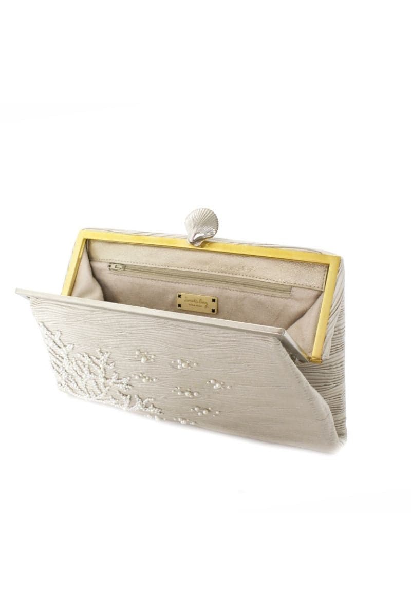 CORAL WAVES GRACE CLUTCH | Sarah's Bag | CULT MIA