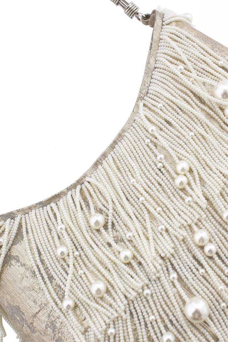 PEARL CASCADE BESTIE SHOULDER BAG | Sarah's Bag | CULT MIA