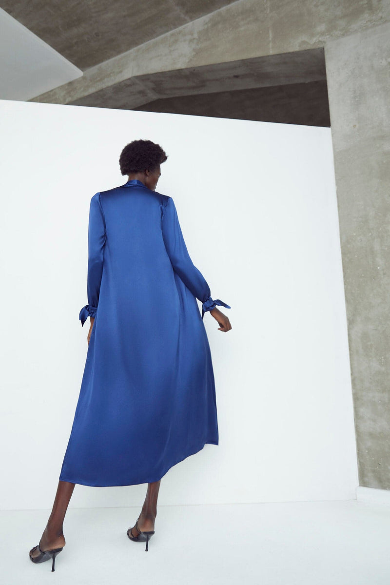 SILK DUSTER COAT | Silked | CULT MIA