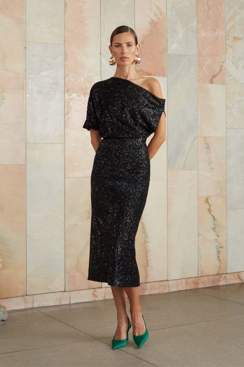 Undress Margo One-Shoulder Midi Dress | Cult Mia Undress Margo One-Shoulder Midi Dress | Cult Mia