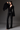 STRAIGHT BLACK LACE-LINED PANTS | Vaska | CULT MIA