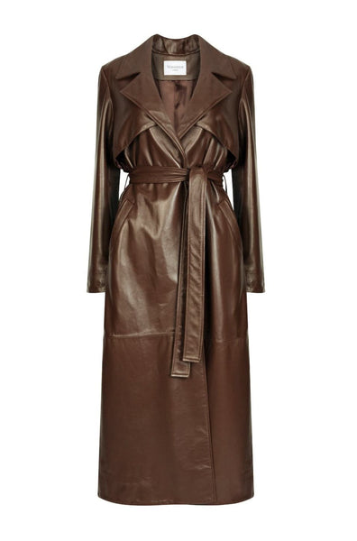 LEONORA LEATHER TRENCH COAT | CULT MIA | Verheyen